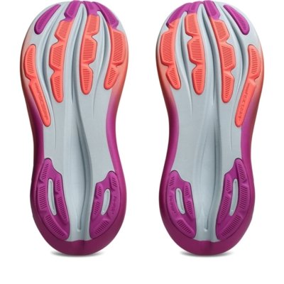 Tênis ASICS GEL Nimbus 28 - Feminino - Azul/Rosa