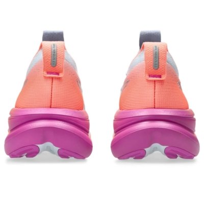 Tênis ASICS GEL Nimbus 28 - Feminino - Azul/Rosa