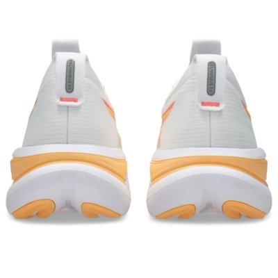 Tênis ASICS GEL Nimbus 28 - Feminino - Branco/Rosa