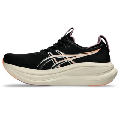 Tênis ASICS GEL Nimbus 28 - Feminino - Preto/Roxo