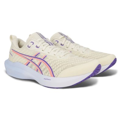 Tênis ASICS GEL-Shogun 8 - Masculino - Bege/Roxo