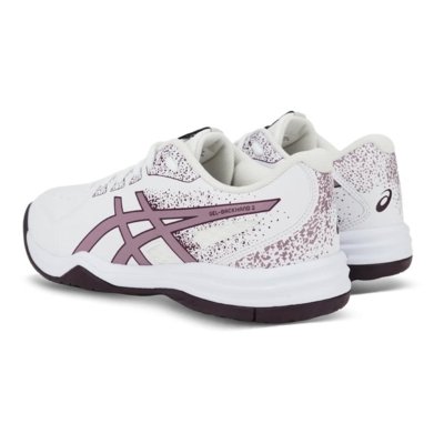 Tênis ASICS Gel-Backhand 2 - Feminino - Branco/Roxo
