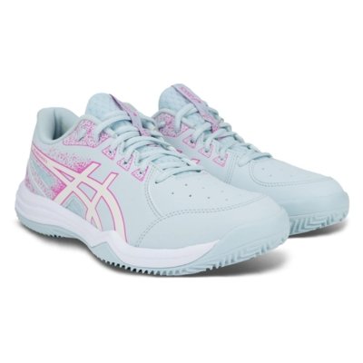 Tênis ASICS Gel-Backhand 2 Saibro - Feminino - Azul/Rosa