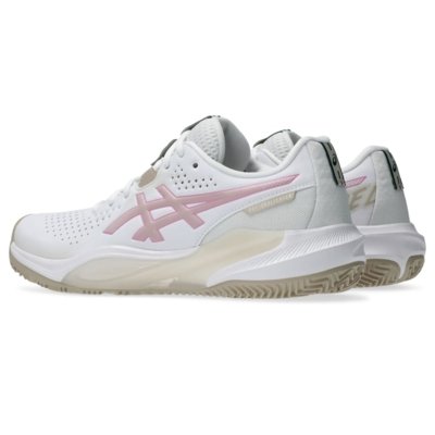Tênis ASICS Gel-Challenger 15 Padel - Feminino - Branco/Rosa