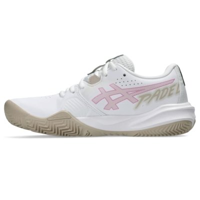 Tênis ASICS Gel-Challenger 15 Padel - Feminino - Branco/Rosa