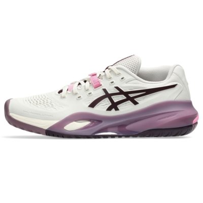 Tênis ASICS Gel-Resolution X - Feminino - Bege/Roxo