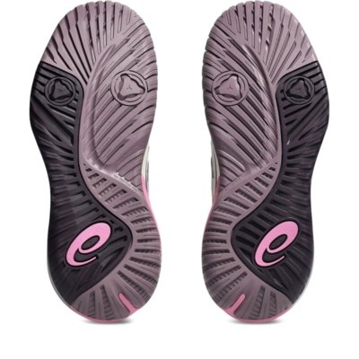 Tênis ASICS Gel-Resolution X - Feminino - Bege/Roxo