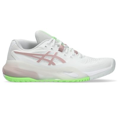 Tênis ASICS Gel-Resolution X - Feminino - Branco/Bege