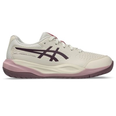 Tênis ASICS Gel-Resolution X Gs - Infantil - Bege/Roxo