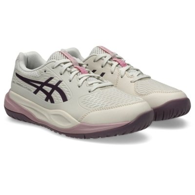 Tênis ASICS Gel-Resolution X Gs - Infantil - Bege/Roxo