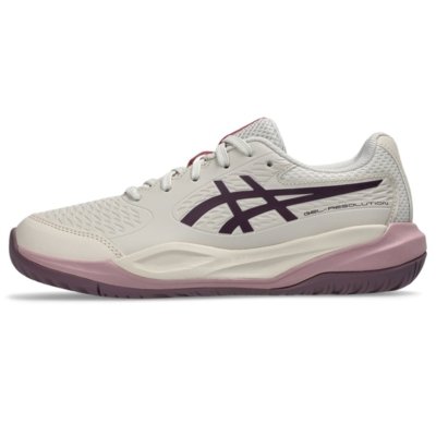 Tênis ASICS Gel-Resolution X Gs - Infantil - Bege/Roxo