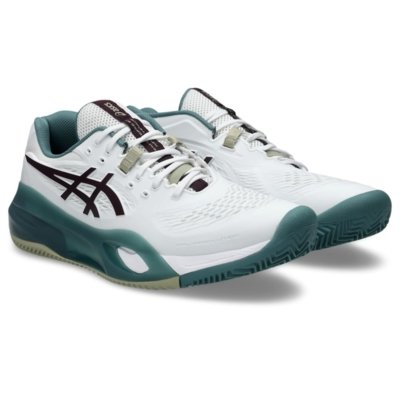 Tênis ASICS Gel-Resolution X Saibro - Masculino - Branco/Roxo