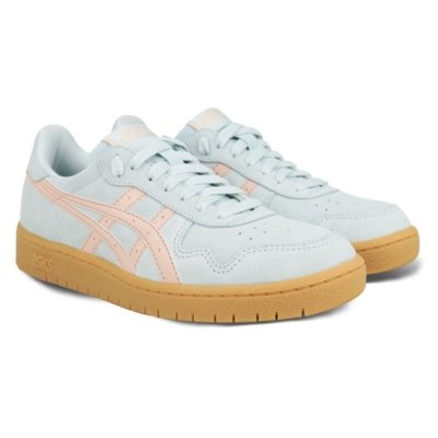 Tênis ASICS Japan S Camurca - Feminino - Azul/Rosa