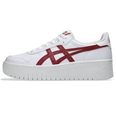 Tênis ASICS Japan S PF - Feminino - Branco/Vermelho
