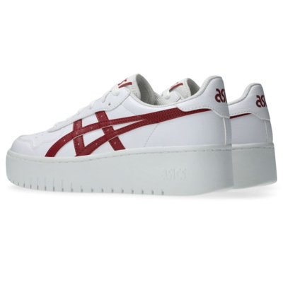 Tênis ASICS Japan S PF - Feminino - Branco/Vermelho