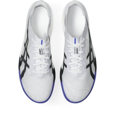 Tênis ASICS Metaspeed Ray - Unissex - Branco/Azul