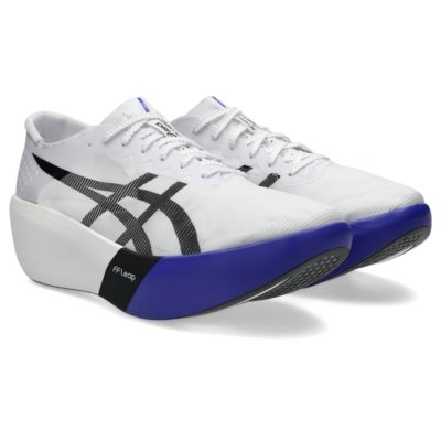 Tênis ASICS Metaspeed Ray - Unissex - Branco/Azul