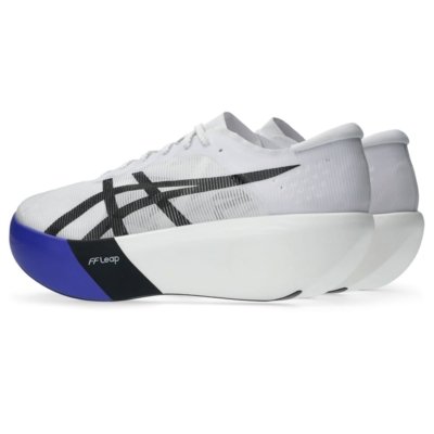Tênis ASICS Metaspeed Ray - Unissex - Branco/Azul