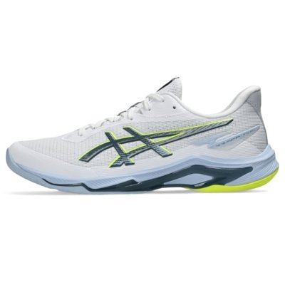 Tênis ASICS Netburner Ballistic Ff 4 - Masculino - Branco/Azul
