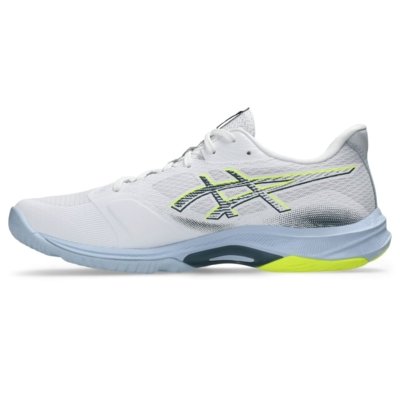 Tênis ASICS Netburner Ballistic Ff 4 - Masculino - Branco/Azul