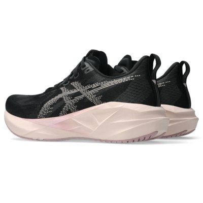 Tênis ASICS Novablast 5 - Feminino - Preto/Rosa
