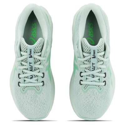 Tênis ASICS Novablast 5 GS - Infantil - Azul/Verde