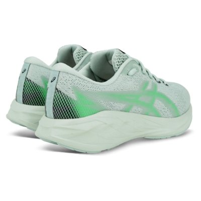 Tênis ASICS Novablast 5 GS - Infantil - Azul/Verde