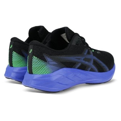 Tênis ASICS Novablast 5 GS - Infantil - Preto/Azul