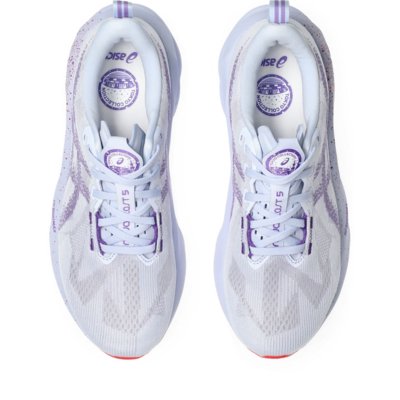 Tênis ASICS Novablast 5 Tokyo - Masculino - Azul/Roxo