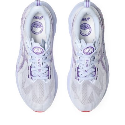 Tênis ASICS Novablast 5 Tokyo - Masculino - Azul/Roxo
