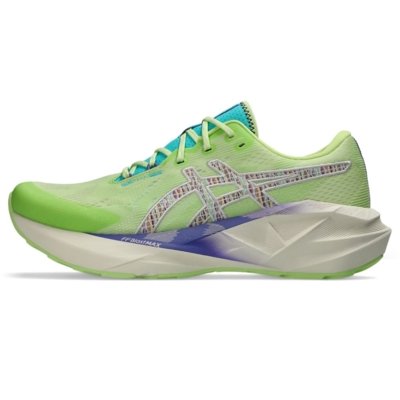 Tênis ASICS Novablast 5 Tr - Masculino - Verde