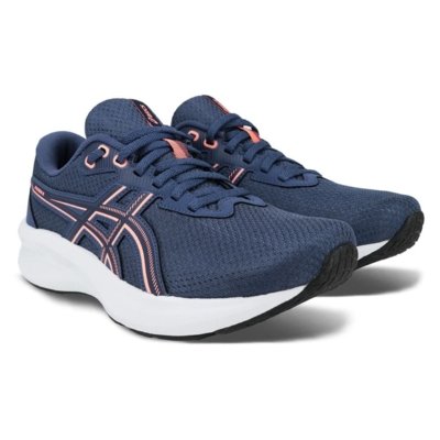 Tênis ASICS Raiden 5 - Feminino - Azul/Rosa