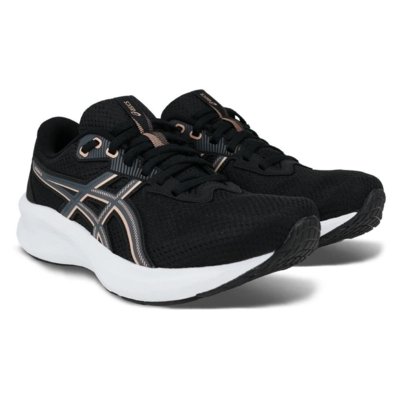 Tênis ASICS Raiden 5 - Feminino - Preto/Rosa