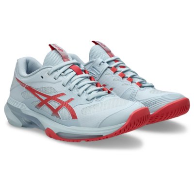 Tênis ASICS Solution Speed Ff 4 - Feminino - Azul/Rosa