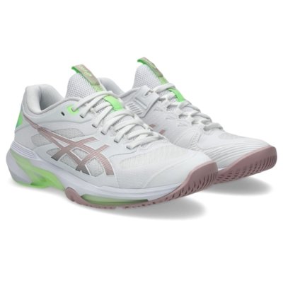Tênis ASICS Solution Speed Ff 4 - Feminino - Branco/Bege