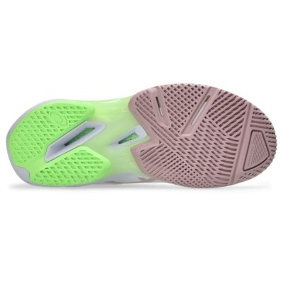 Tênis ASICS Solution Speed Ff 4 - Feminino - Branco/Bege