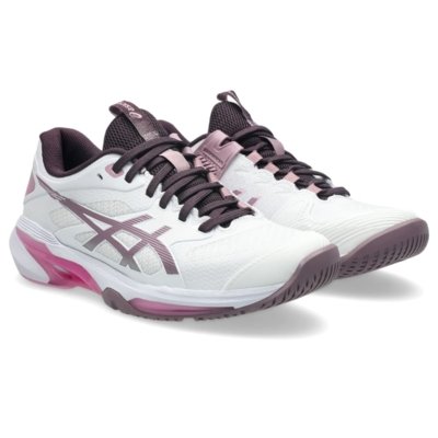 Tênis ASICS Solution Speed Ff 4 - Feminino - Branco/Roxo