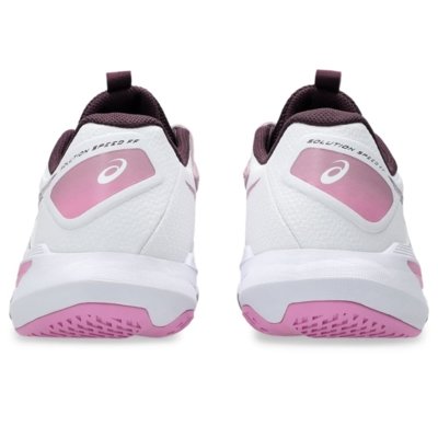 Tênis ASICS Solution Speed Ff 4 - Feminino - Branco/Roxo