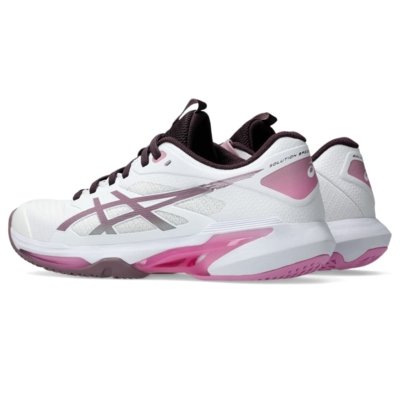 Tênis ASICS Solution Speed Ff 4 - Feminino - Branco/Roxo