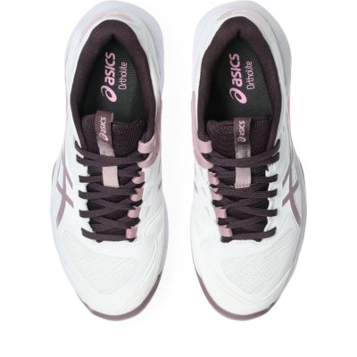 Tênis ASICS Solution Speed Ff 4 - Feminino - Branco/Roxo