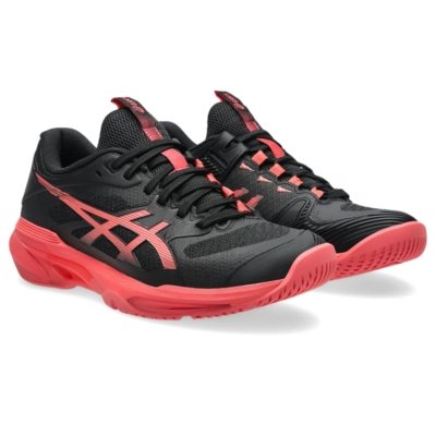 Tênis ASICS Solution Speed Ff 4 - Feminino - Preto/Rosa