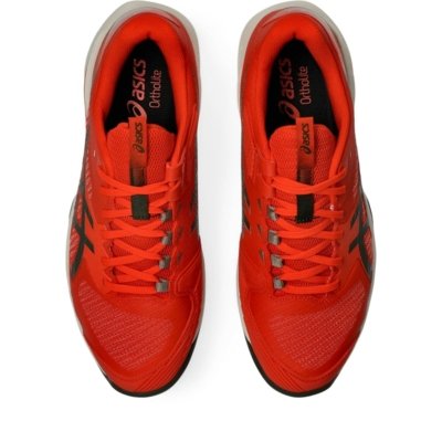 Tênis ASICS Solution Speed Ff 4 - Masculino - Laranja/Verde