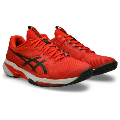 Tênis ASICS Solution Speed Ff 4 - Masculino - Laranja/Verde
