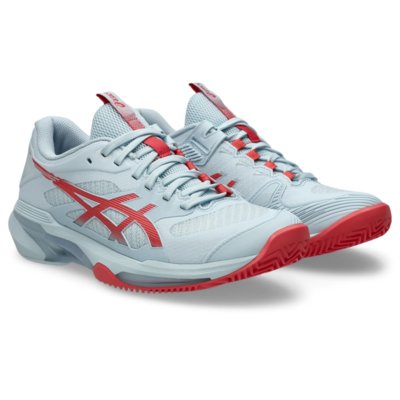 Tênis ASICS Solution Speed Ff 4 Saibro - Feminino - Azul/Rosa
