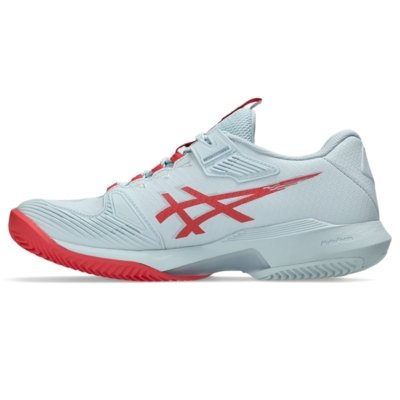 Tênis ASICS Solution Speed Ff 4 Saibro - Feminino - Azul/Rosa