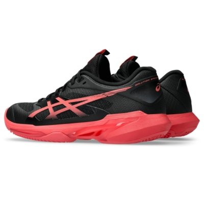 Tênis ASICS Solution Speed Ff 4 Saibro - Feminino - Preto/Rosa