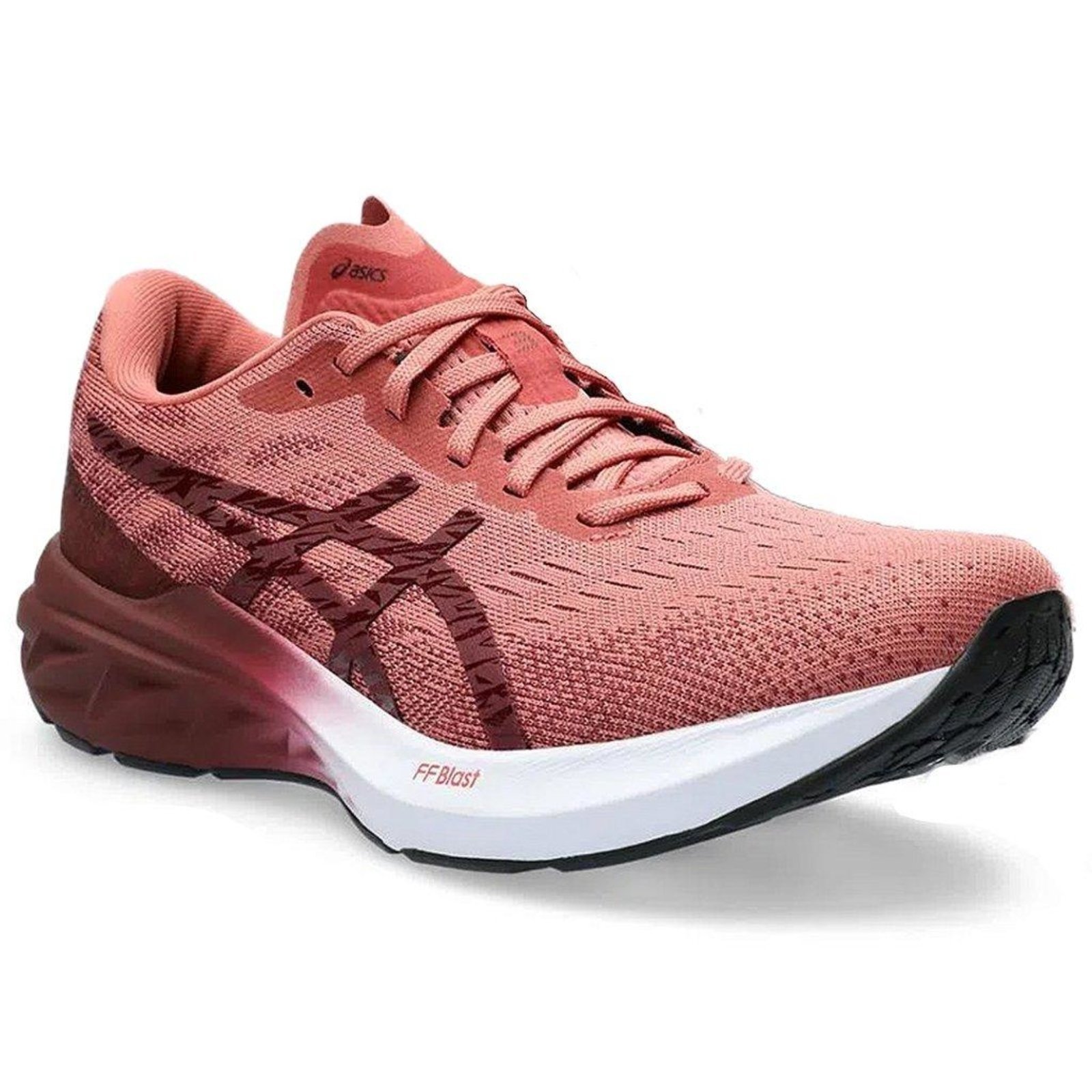 Asics rosa best sale e preto