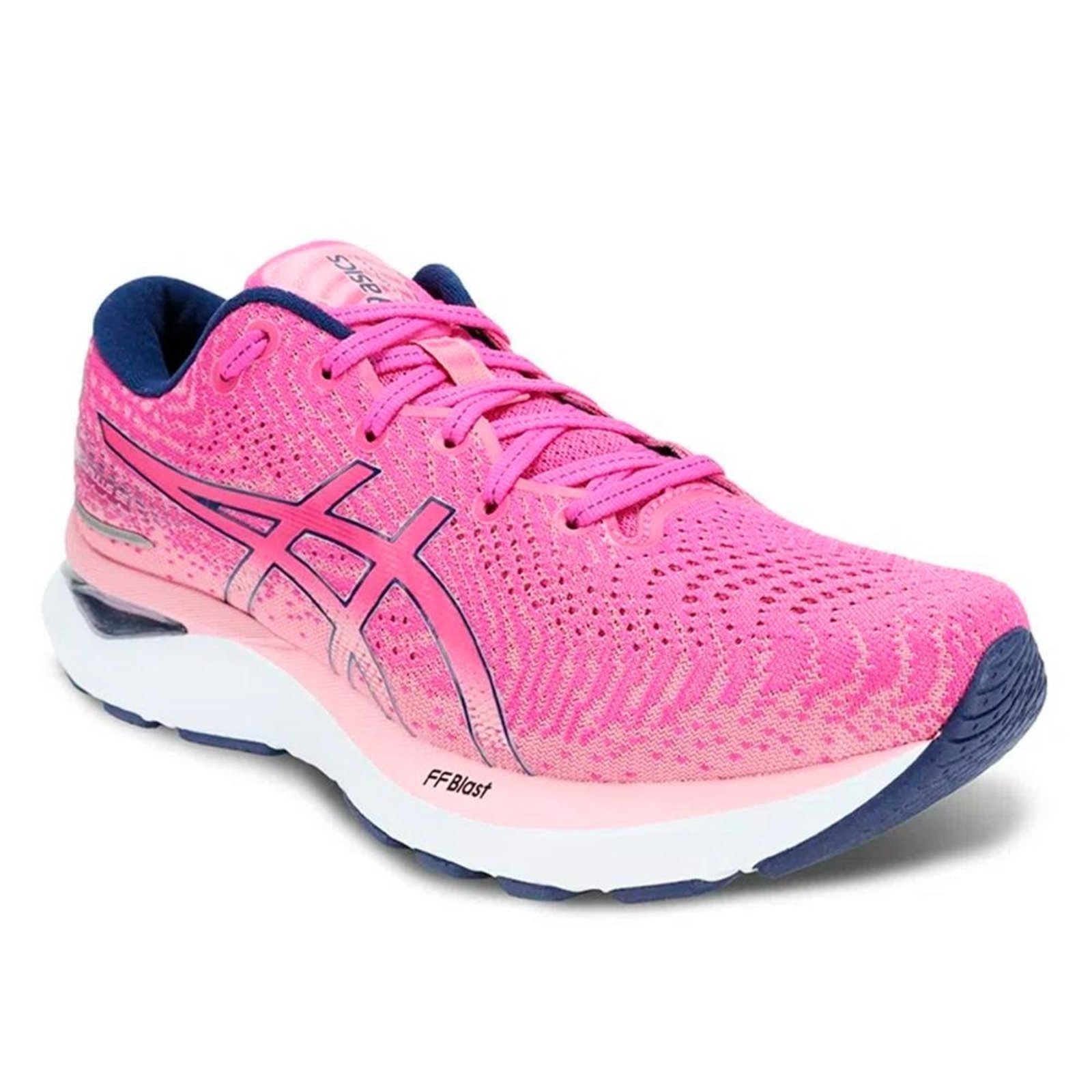 Tenis asics azul hot sale marinho e rosa