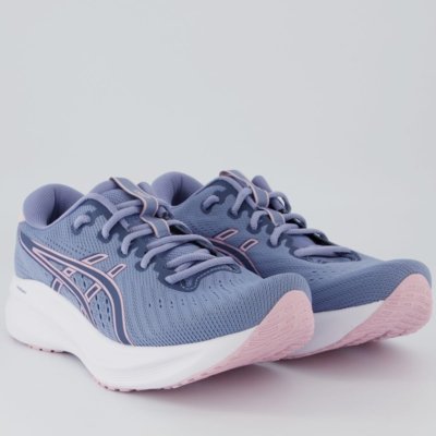 Tênis Asics Gel Excite 11 Feminino Azul e Rosa
