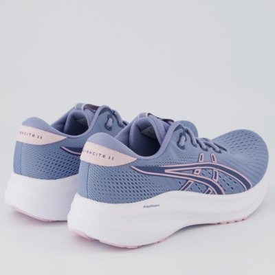 Tênis Asics Gel Excite 11 Feminino Azul e Rosa